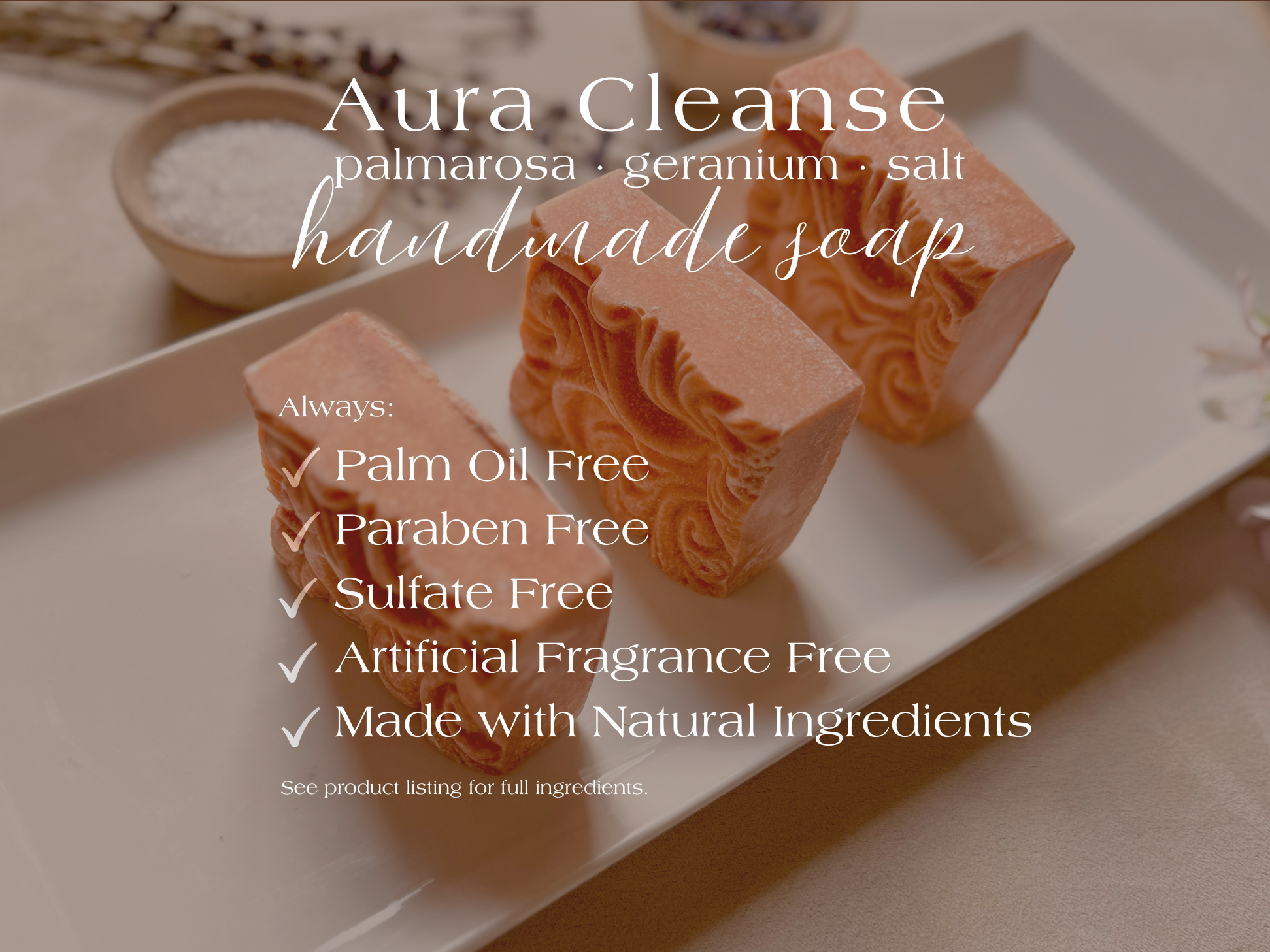 Aura Cleanse || Cold Process Soap