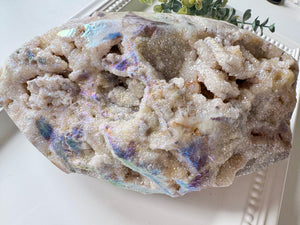 Aura Druzy Sphalerite Flame Large