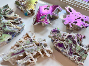 Aura Sphalerite Druzy Slab