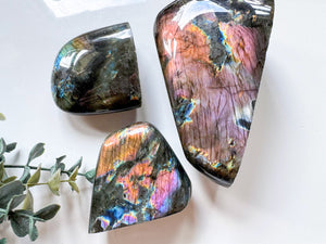 Aurora Borealis Labradorite Free Forms