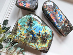 Aurora Borealis Labradorite Free Forms