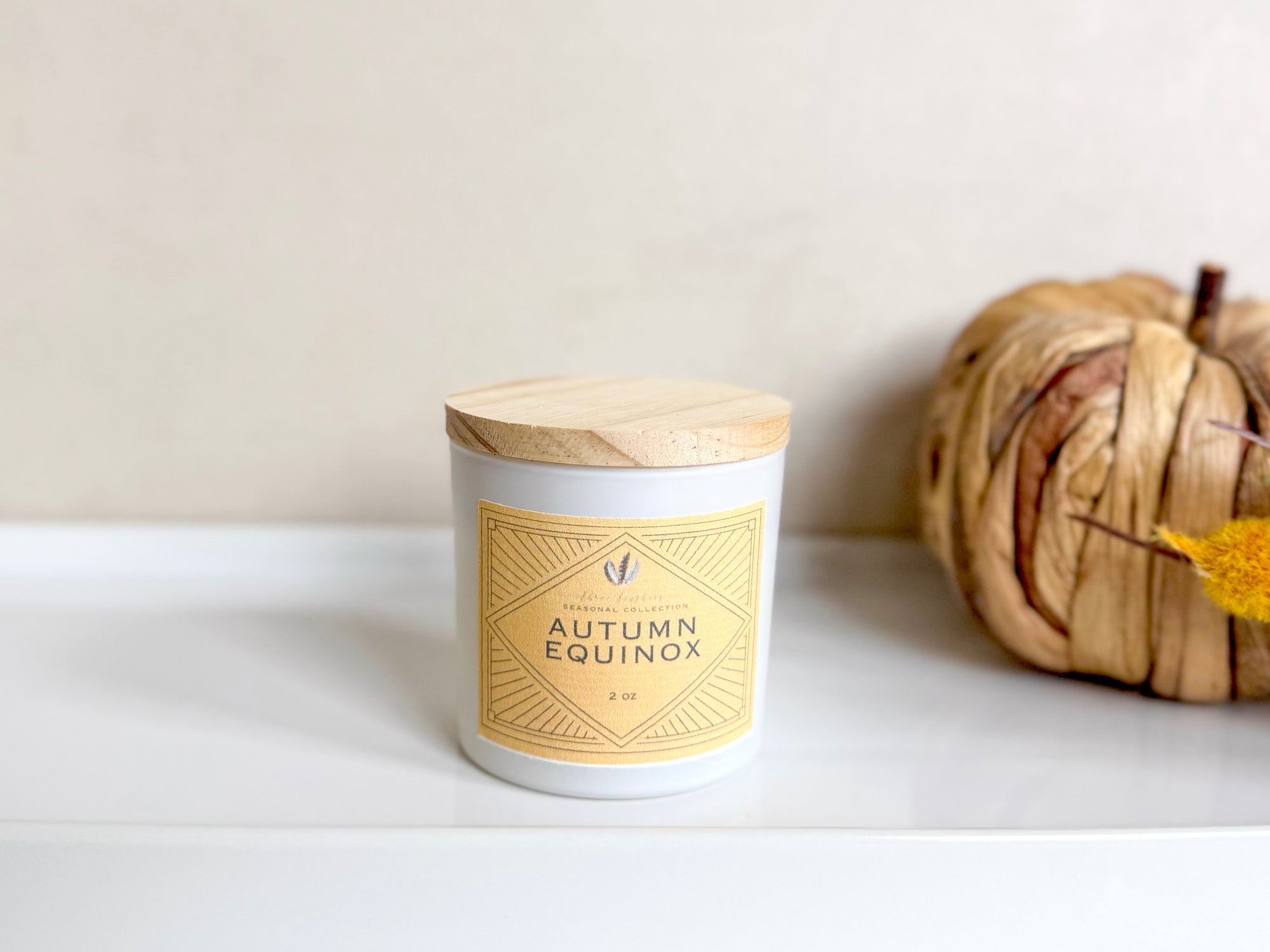 Autumn Equinox || Seasonal Candle Collection