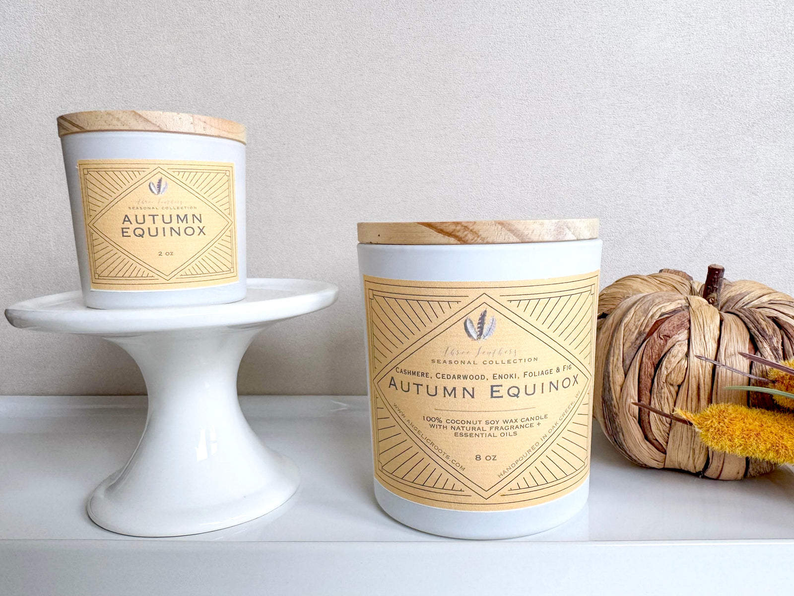 Autumn Equinox || Seasonal Candle Collection
