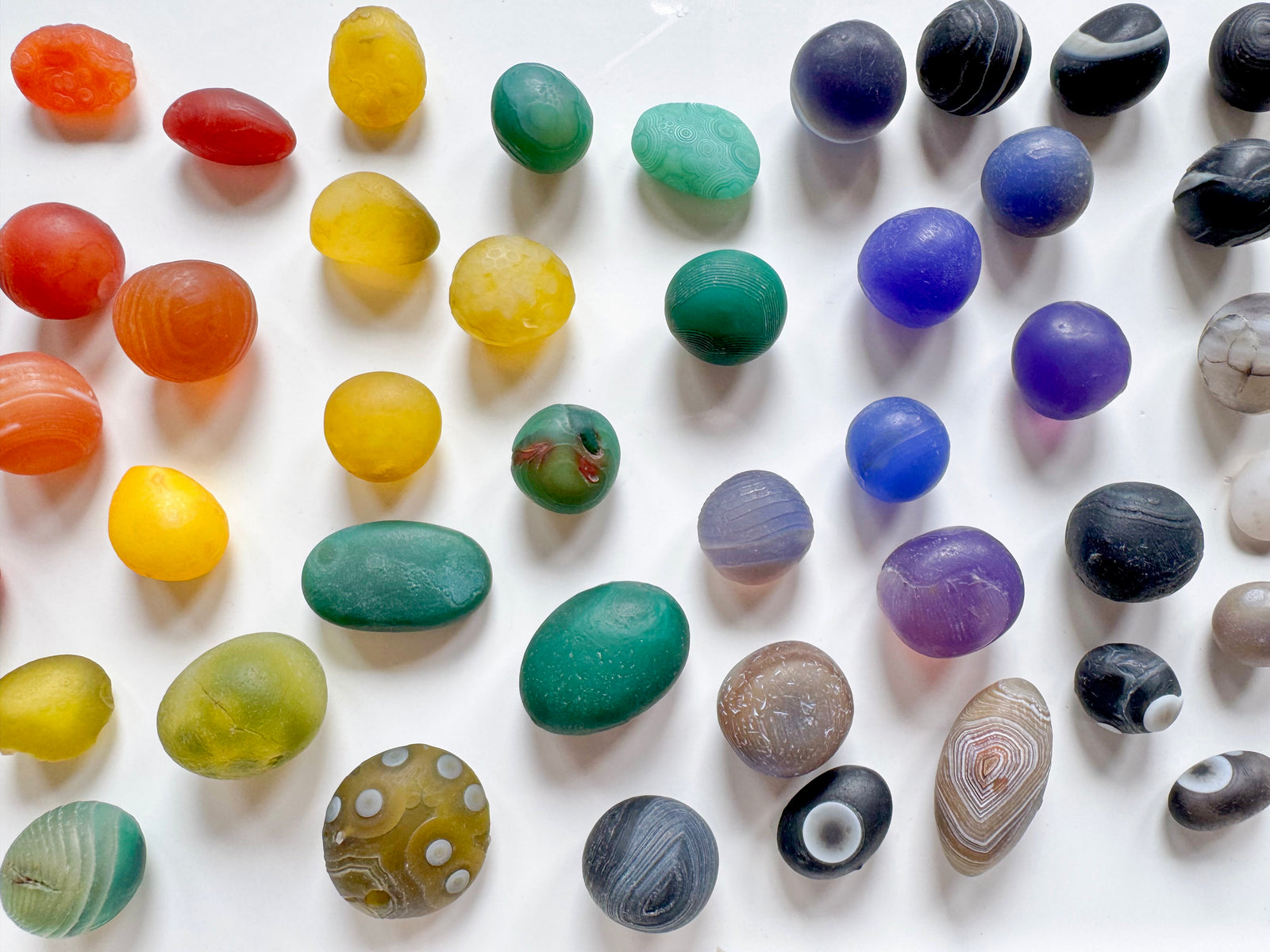 Gobi Eye Desert Agate Tumbled Stone || Rare