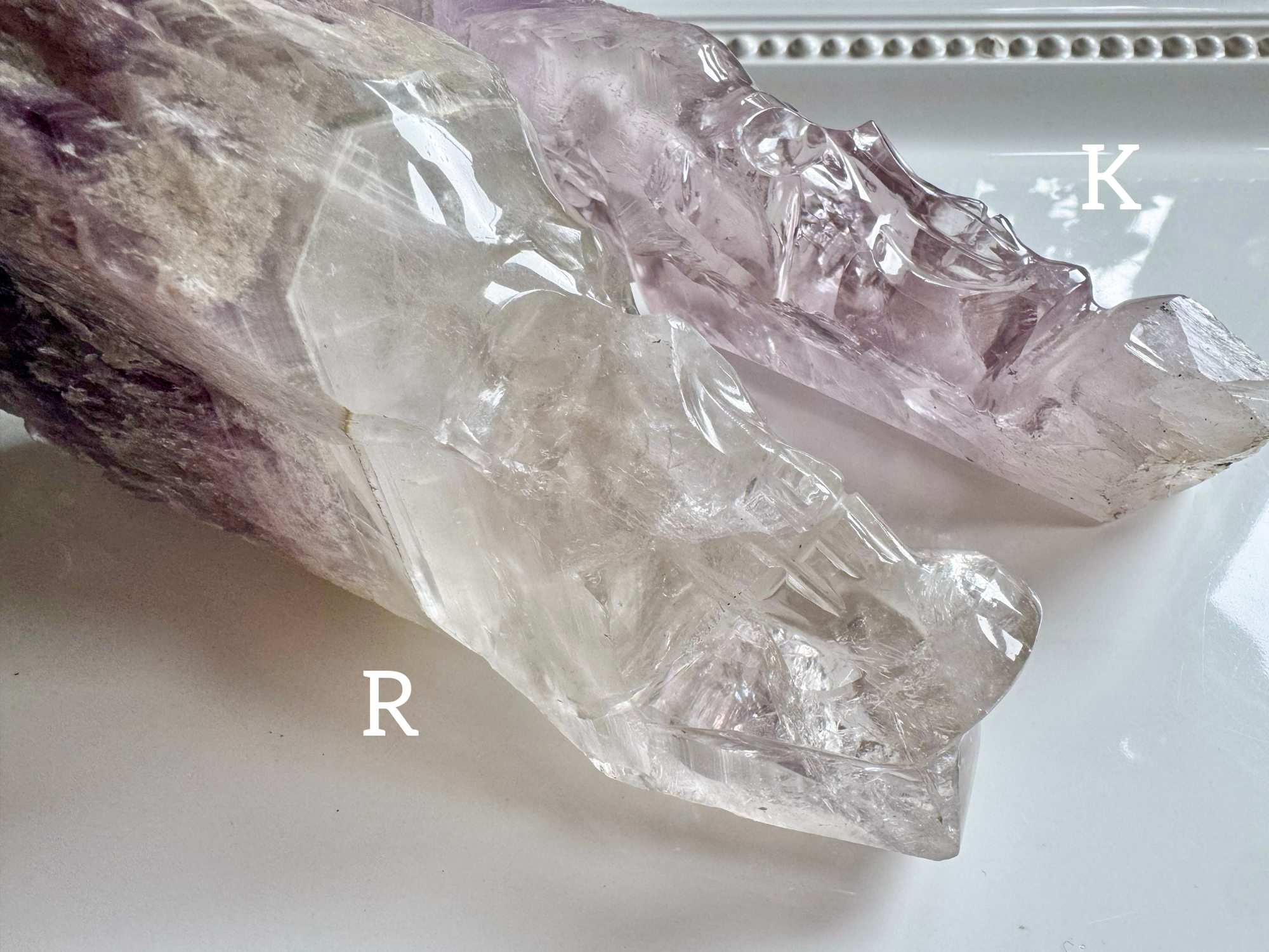 Bahia Amethyst Root Skull with Rotating Stand || Brazil || Pitico