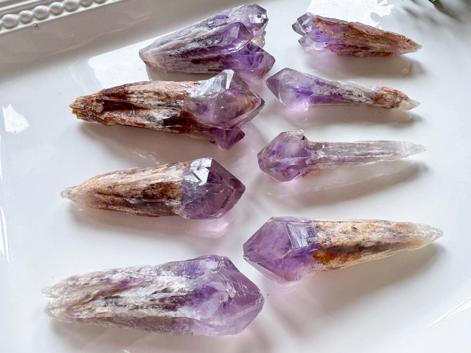 Bahia Lavender Amethyst Elestial Roots