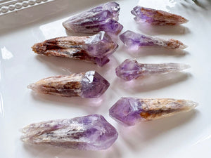 Bahia Lavender Amethyst Elestial Roots