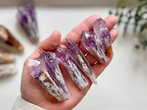 Bahia Lavender Amethyst Elestial Roots