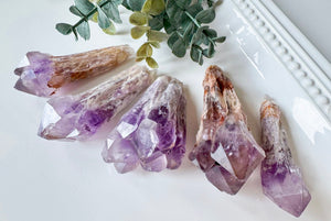 Bahia Lavender Amethyst Elestial Roots