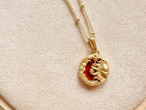 Baltic Amber Celestial Necklace Sterling Collection
