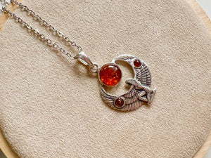 Baltic Amber Spiritual Necklace Sterling Collection