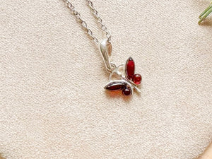 Baltic Amber Woodland Necklace Sterling Collection