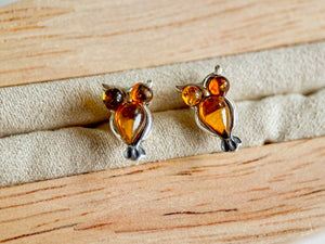 Baltic Amber Woodland Sterling Earring Collection