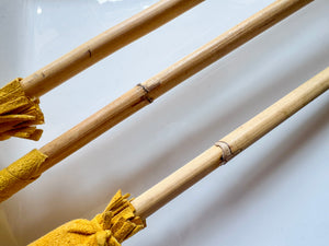 Bamboo & Leather Drum Mallet || 18"