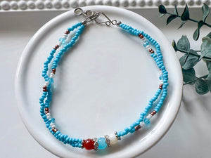 Beaded Anklet || Micropave