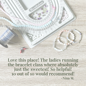 Beaded Bracelet Workshop - Friday, October 16 6pm-7pm