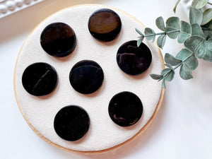 Black Obsidian Pocket Stone
