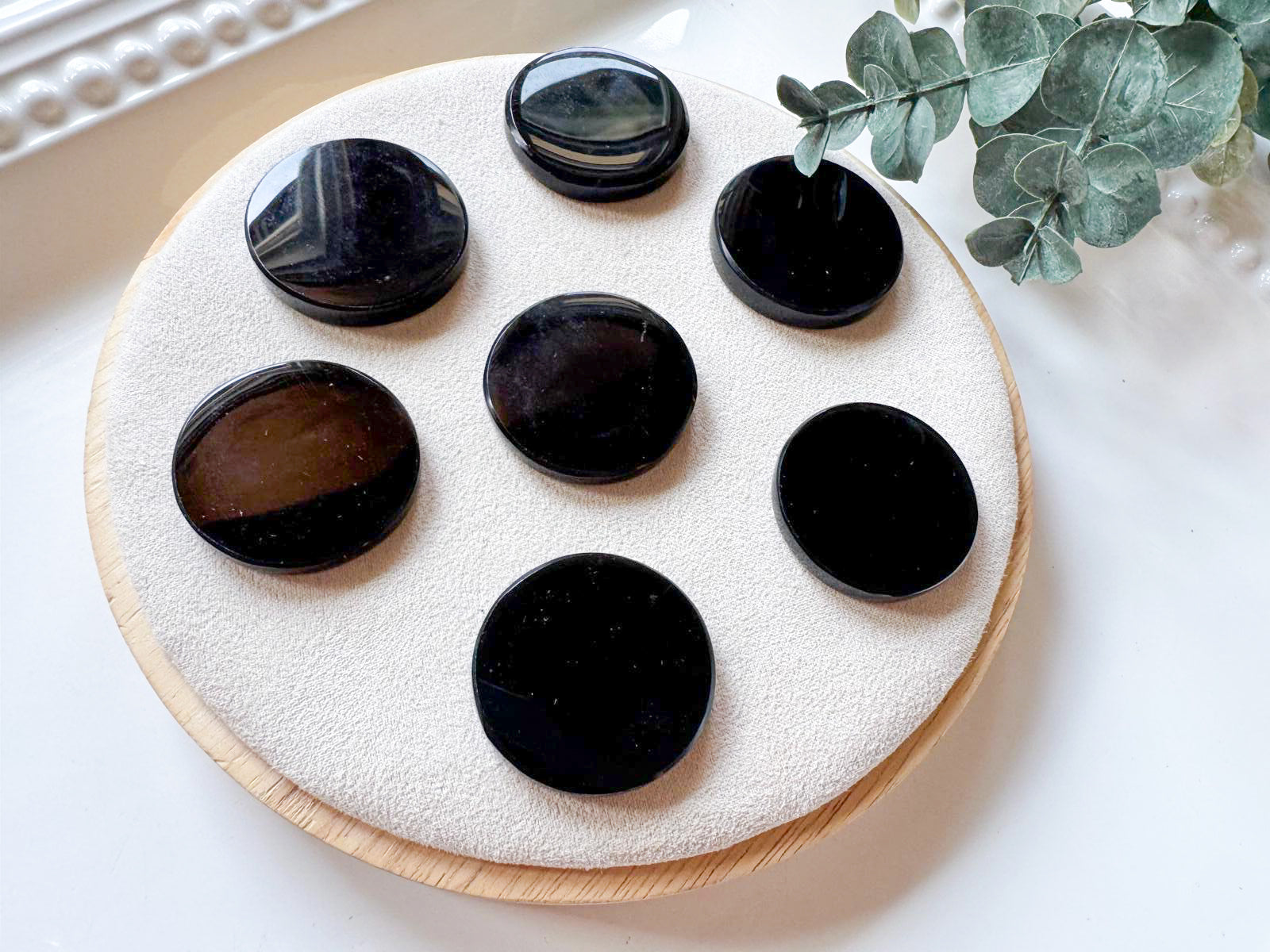 Black Obsidian Pocket Stone