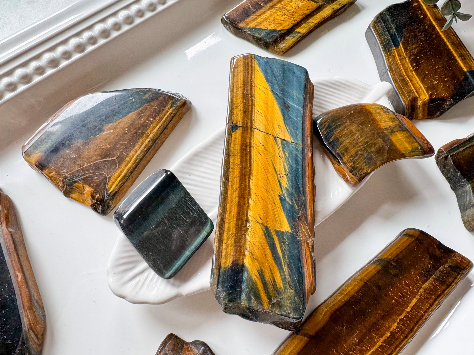 Blue Tiger Eye Slab