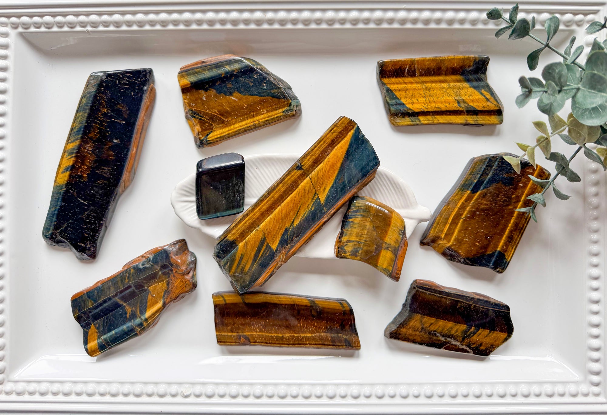 Blue Tiger Eye Slab