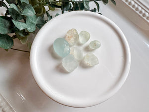 Blue Topaz || Raw & Polished