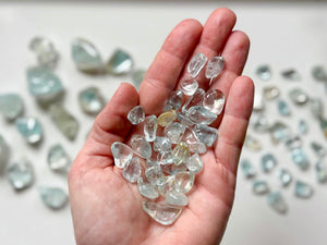 Blue Topaz Tumbled Stones