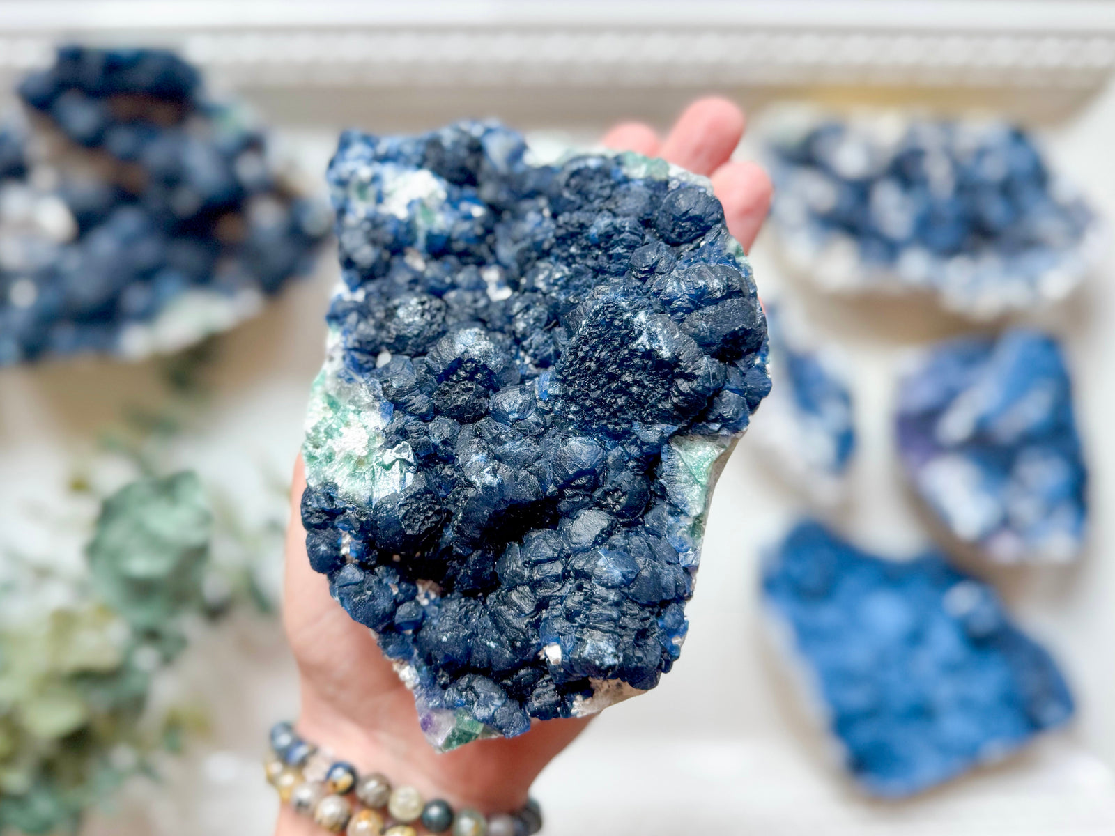 Blueberry Fluorite || Rare || Inner Mongolia, China