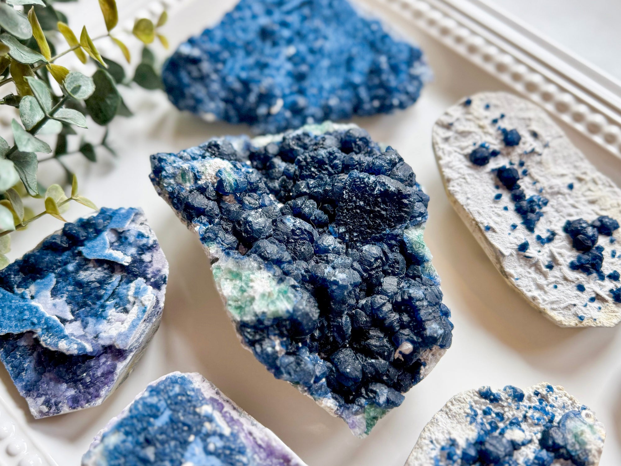 Blueberry Fluorite || Rare || Inner Mongolia, China