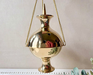 Brass Hanging Censer Burner