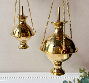 Brass Hanging Censer Burner