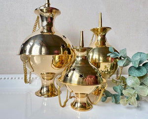 Brass Hanging Censer Burner