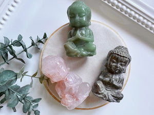 Buddha Crystal Carving || 3"