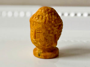 Buddha Head Crystal Carving || 2"