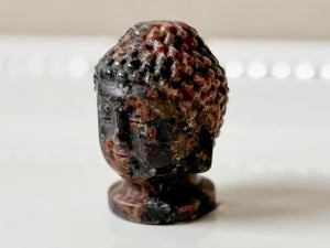 Buddha Head Crystal Carving || 2"