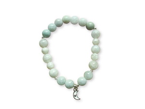 Burmese Jade & Rainbow Moonstone || Reiki Infused