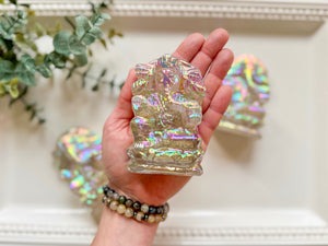 Aura Quartz Ganesha Carving