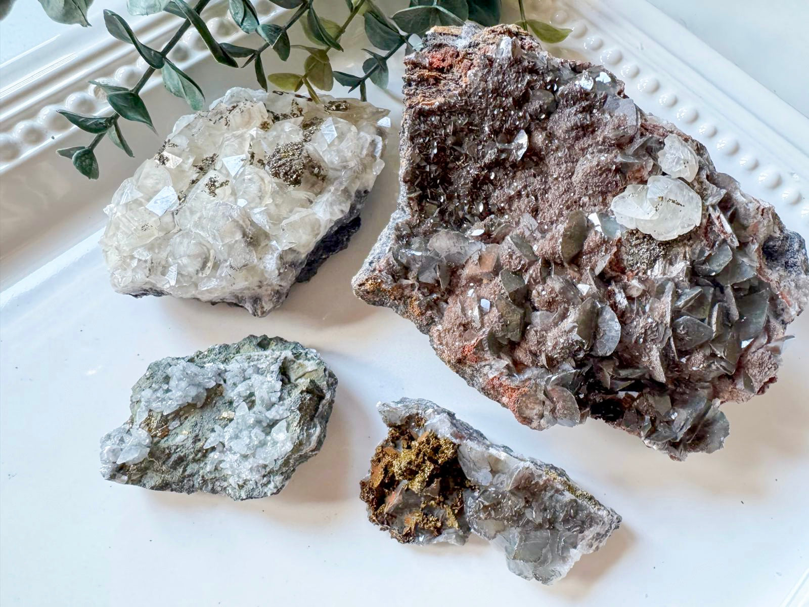 Calcite with Pyrite Specimen || Benxi, China