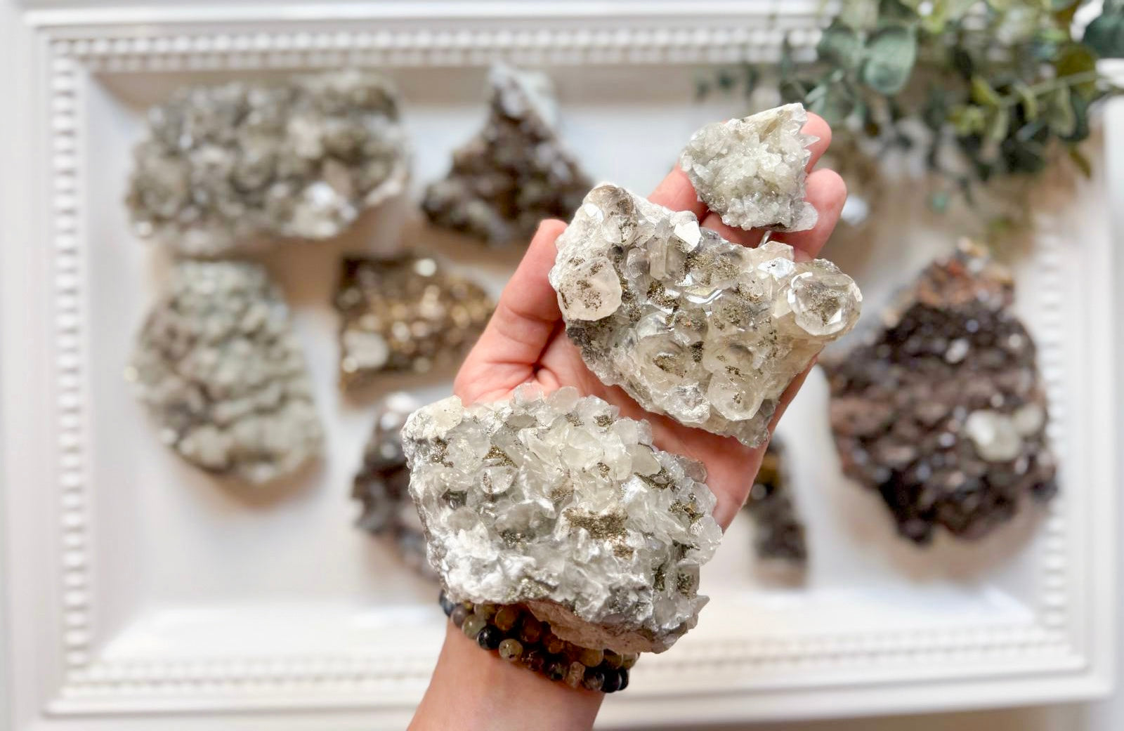 Calcite with Pyrite Specimen || Benxi, China