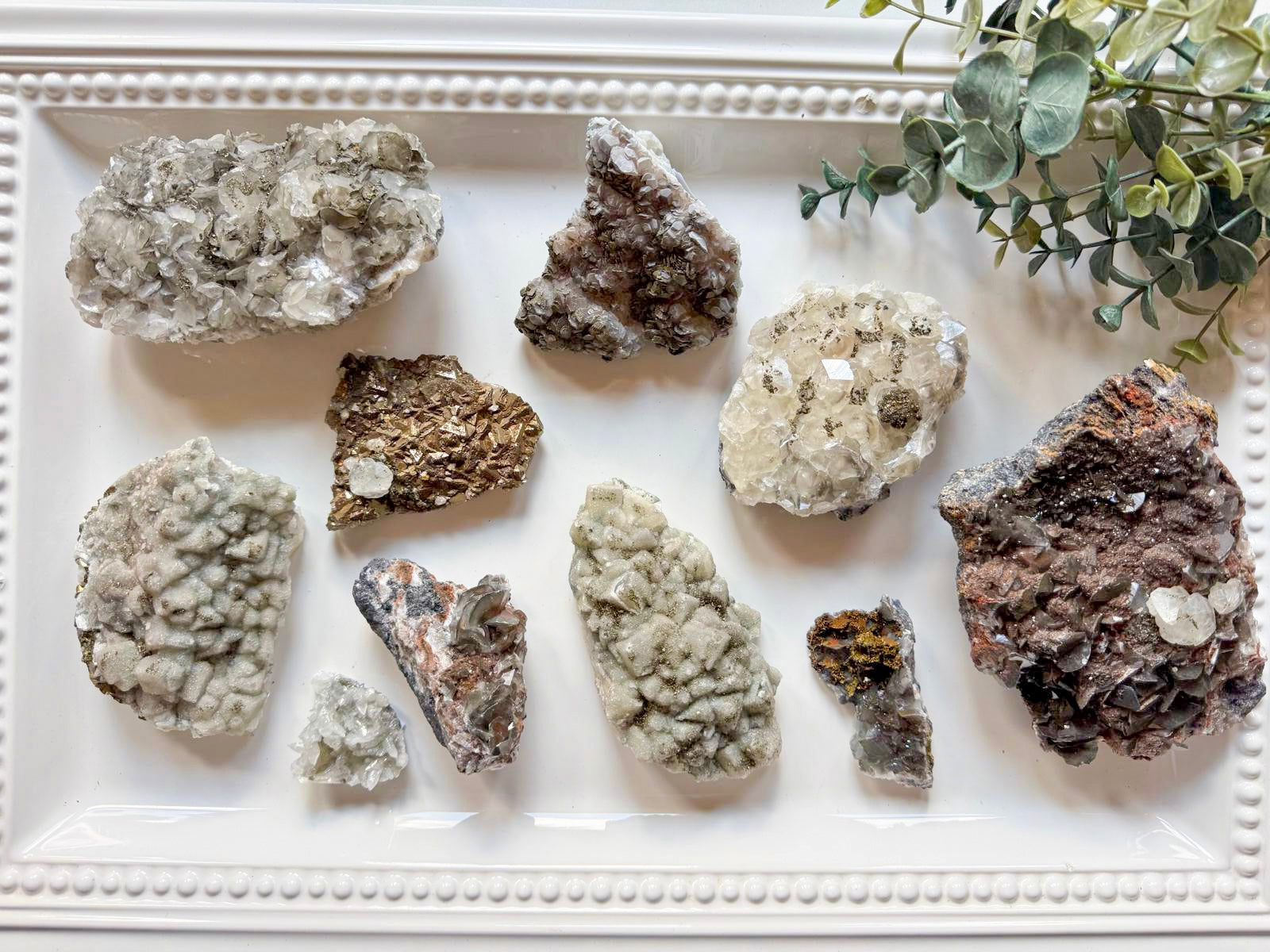 Calcite with Pyrite Specimen || Benxi, China