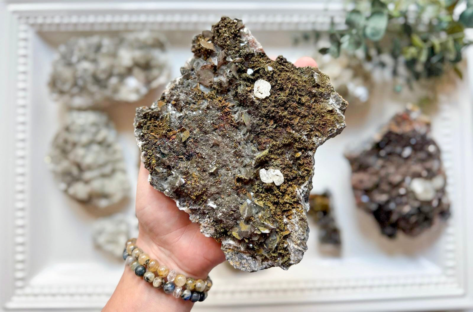 Calcite with Pyrite Specimen || Benxi, China