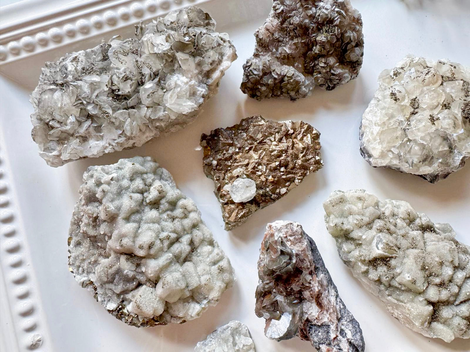 Calcite with Pyrite Specimen || Benxi, China