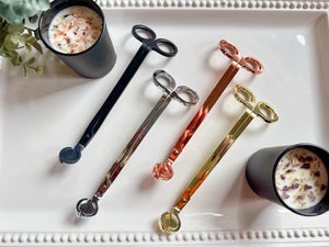 Candle Wick Trimmer || Black, Gold, Rose Gold, Silver