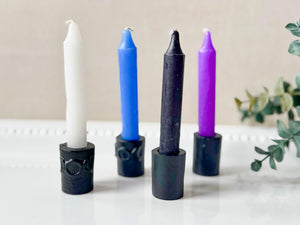 Cast Iron Chime Candle Holder
