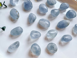 Celestite Tumbled Stones