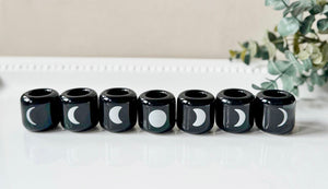 Ceramic Chime Candle Holder || Moon
