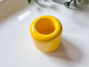 Ceramic Chime Candle Holder || Assorted Colors
