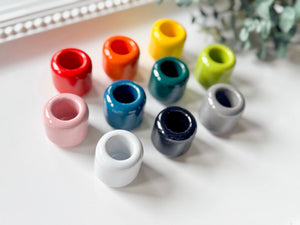 Ceramic Chime Candle Holder || Assorted Colors

