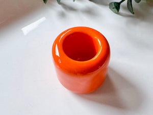 Ceramic Chime Candle Holder || Assorted Colors
