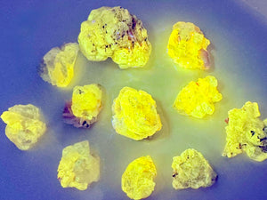 Cerussite || Morocco || UV-Reactive