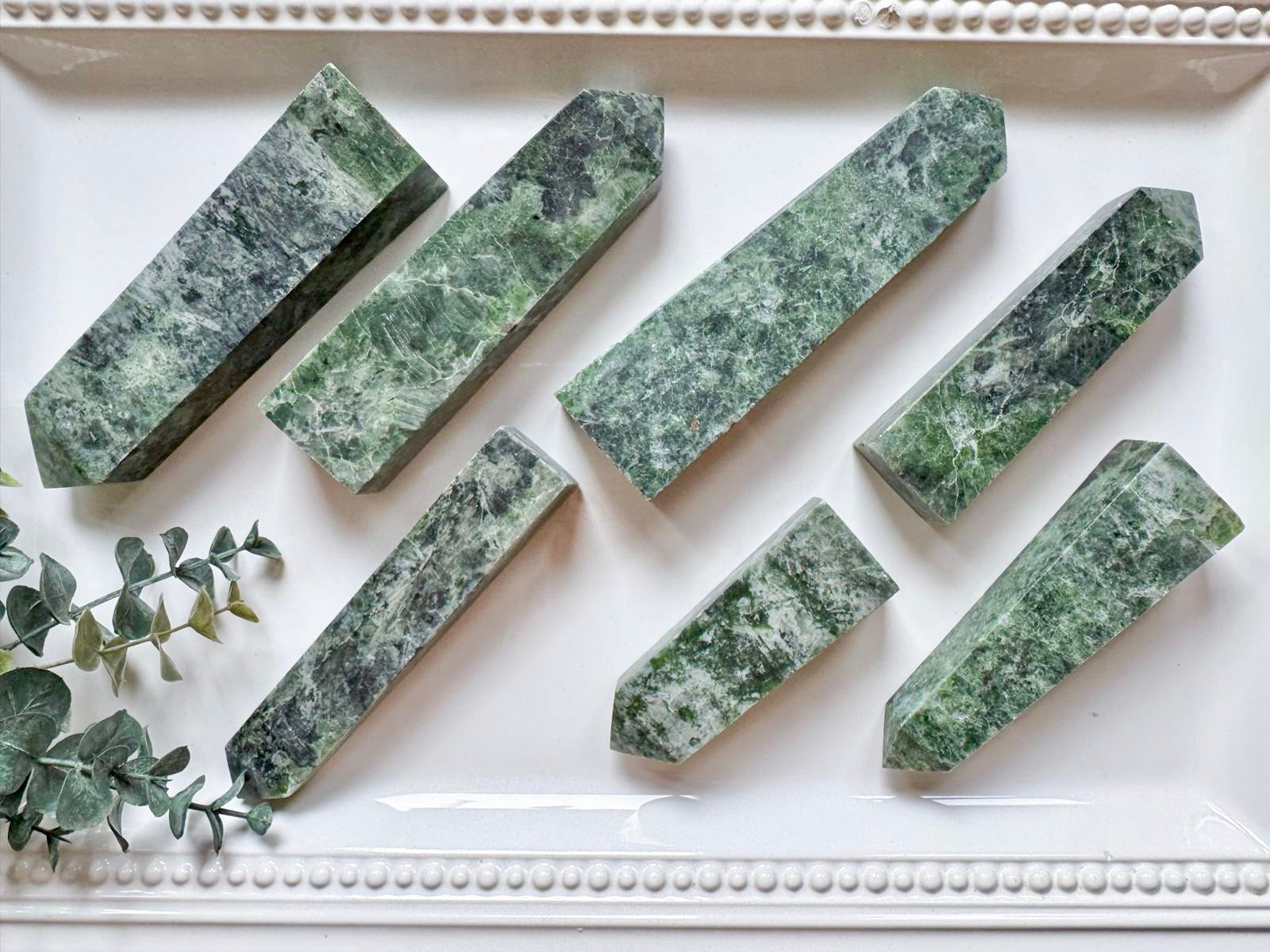 Chrome Diopside Point || Large